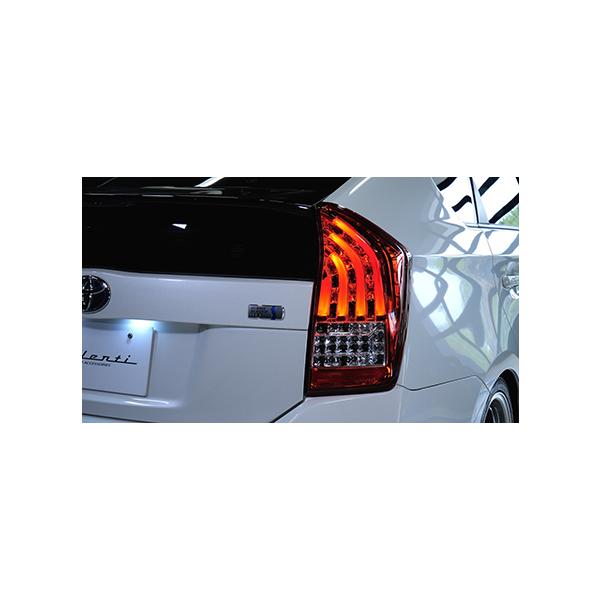 プリウス30 ZVW 30系 前期 後期 ヴァレンティ LEDテールランプ ハーフ