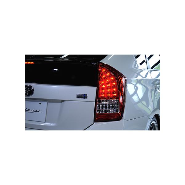 プリウス30 ZVW 30系 前期 後期 ヴァレンティ LEDテールランプ ハーフ