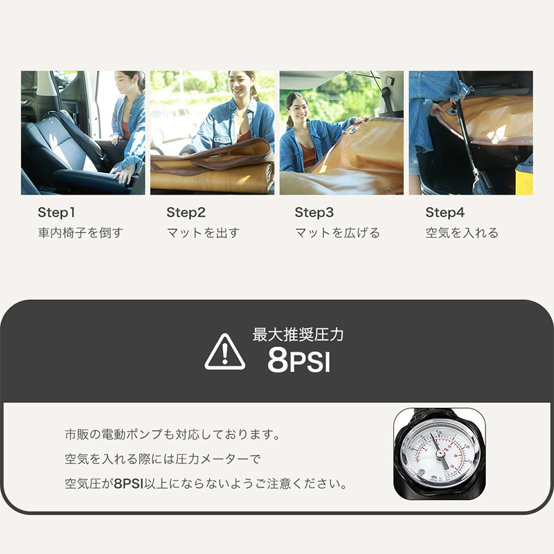 ジムニーJB64/JB74用 SINOBI車中泊キット CC-CE006