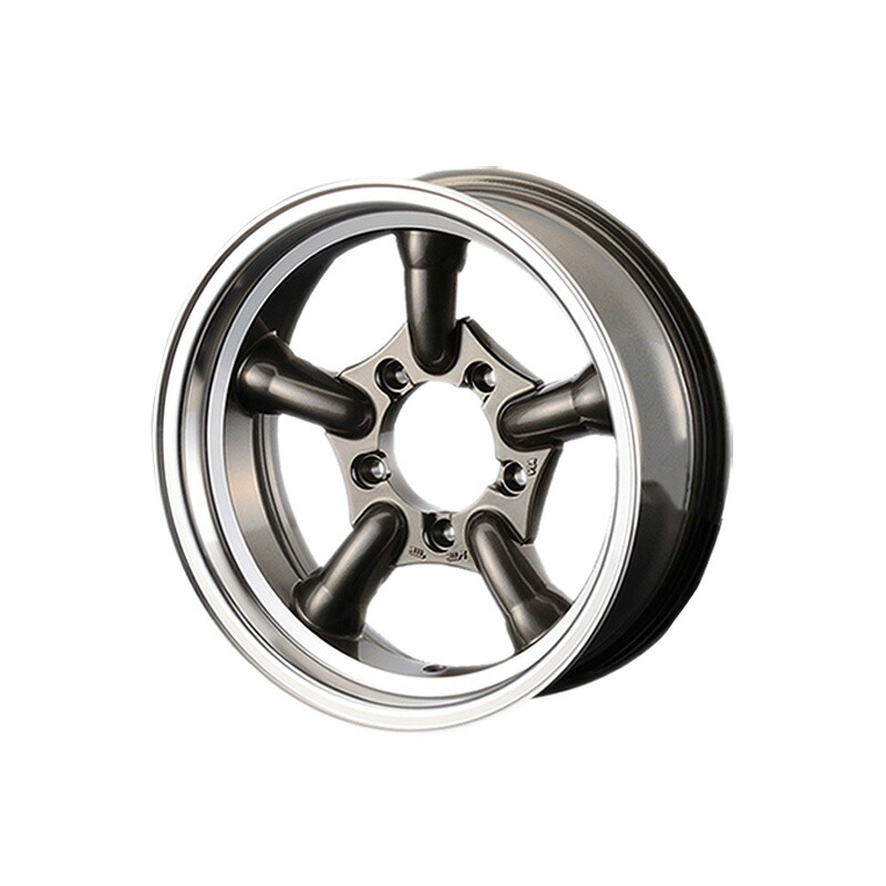 J-TRAD ガンメタリック DCリム 16×5.5J/5H+20 4本SET ホイール