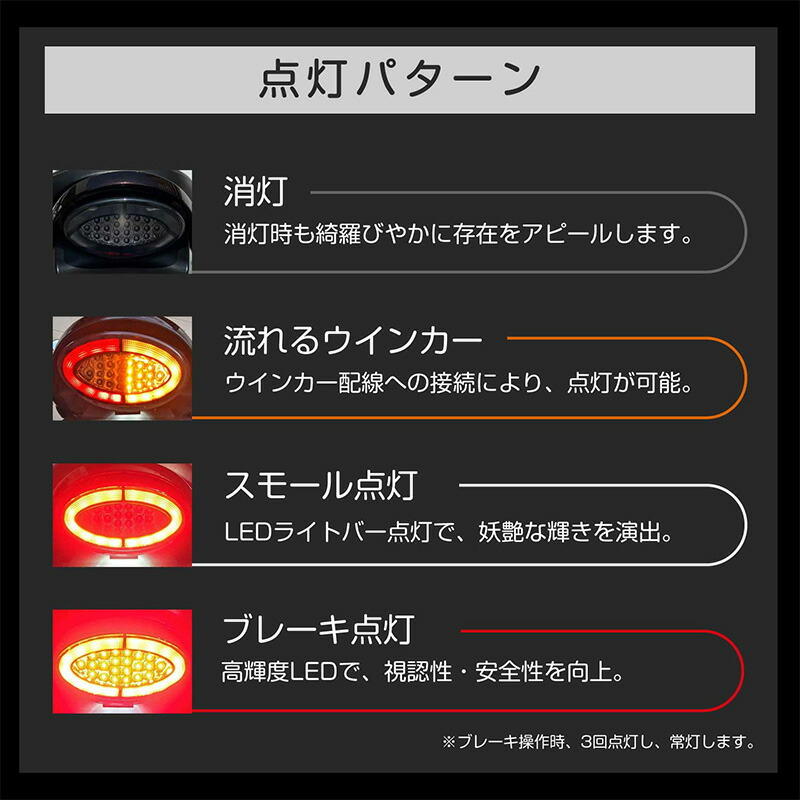 ヴァレンティ（VALENTI） Valenti Moto バイク用 ジュエル LED