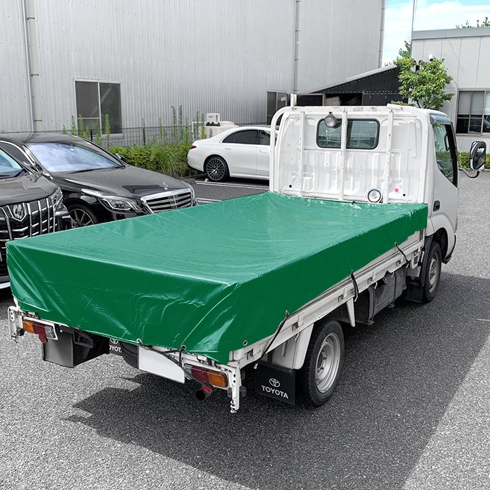 中型トラック 荷台シート サイズ 230×360cm ゴムバンド付き 1.5トン 2