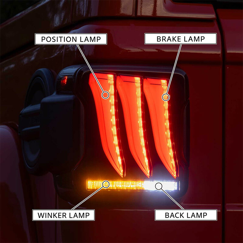 Jeep（ジープ） VALENTI ヴァレンティ ラングラー JL系 ジュエル LED