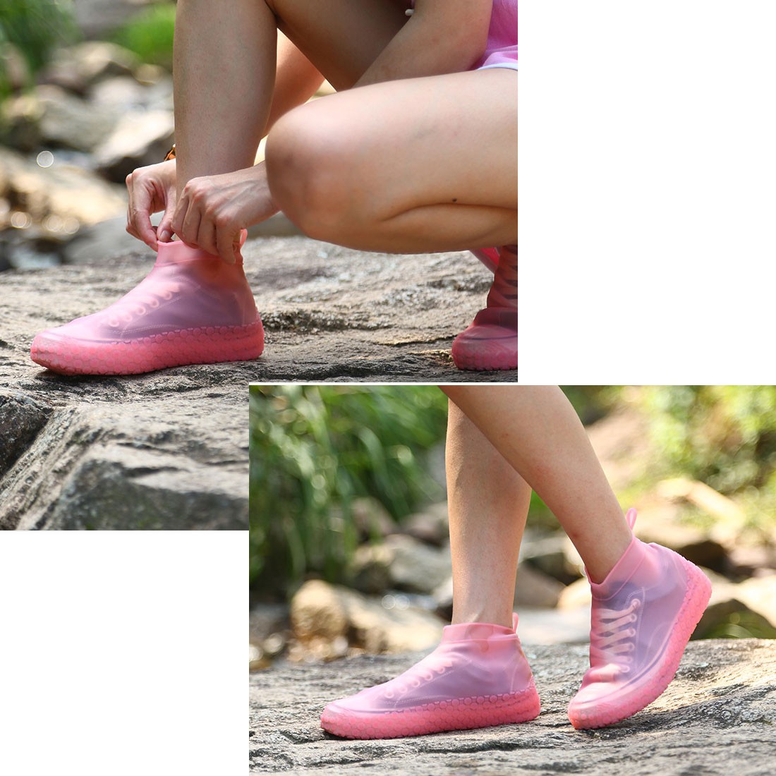 防水シューズカバー レインシューズ