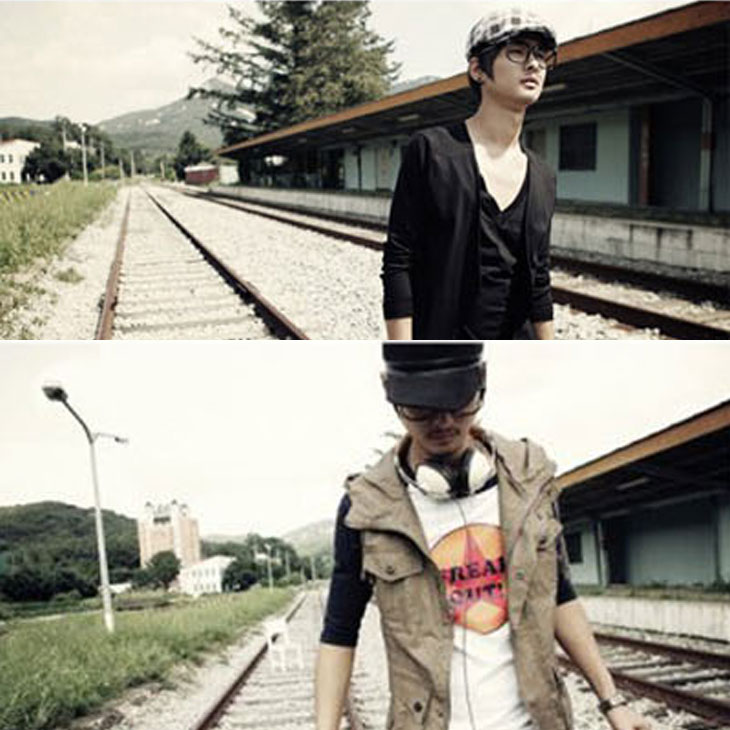 カラフルシンプル度なし伊達メガネ