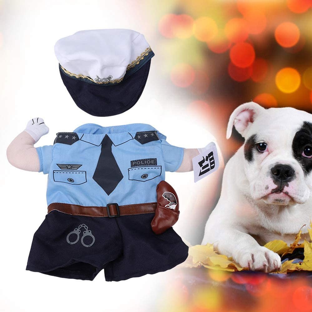 新品未使用　犬　ドッグ　ダウン　コスプレ 犬服 ドッグ コスプレ 配達員 犬用 ハロウィン コスチューム