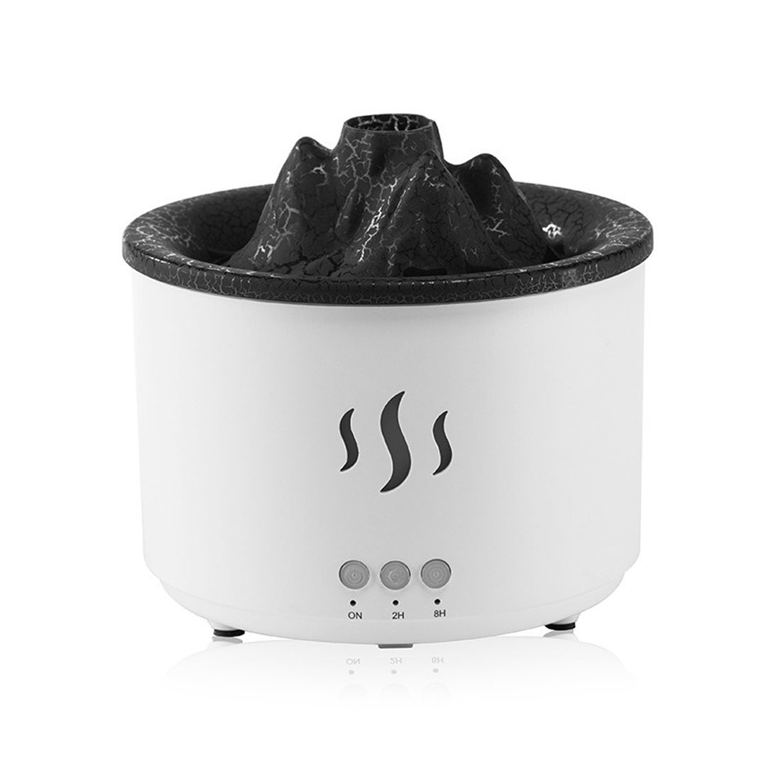加湿器 火山 超音波 ディフューザー オフィス アロマセラピー加湿器
