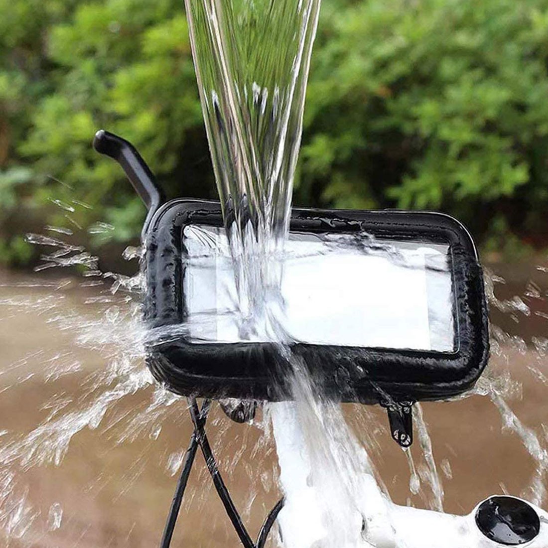 送料無料 バイク 自転車用携帯ホルダー スマホホルダー 360度回転可能