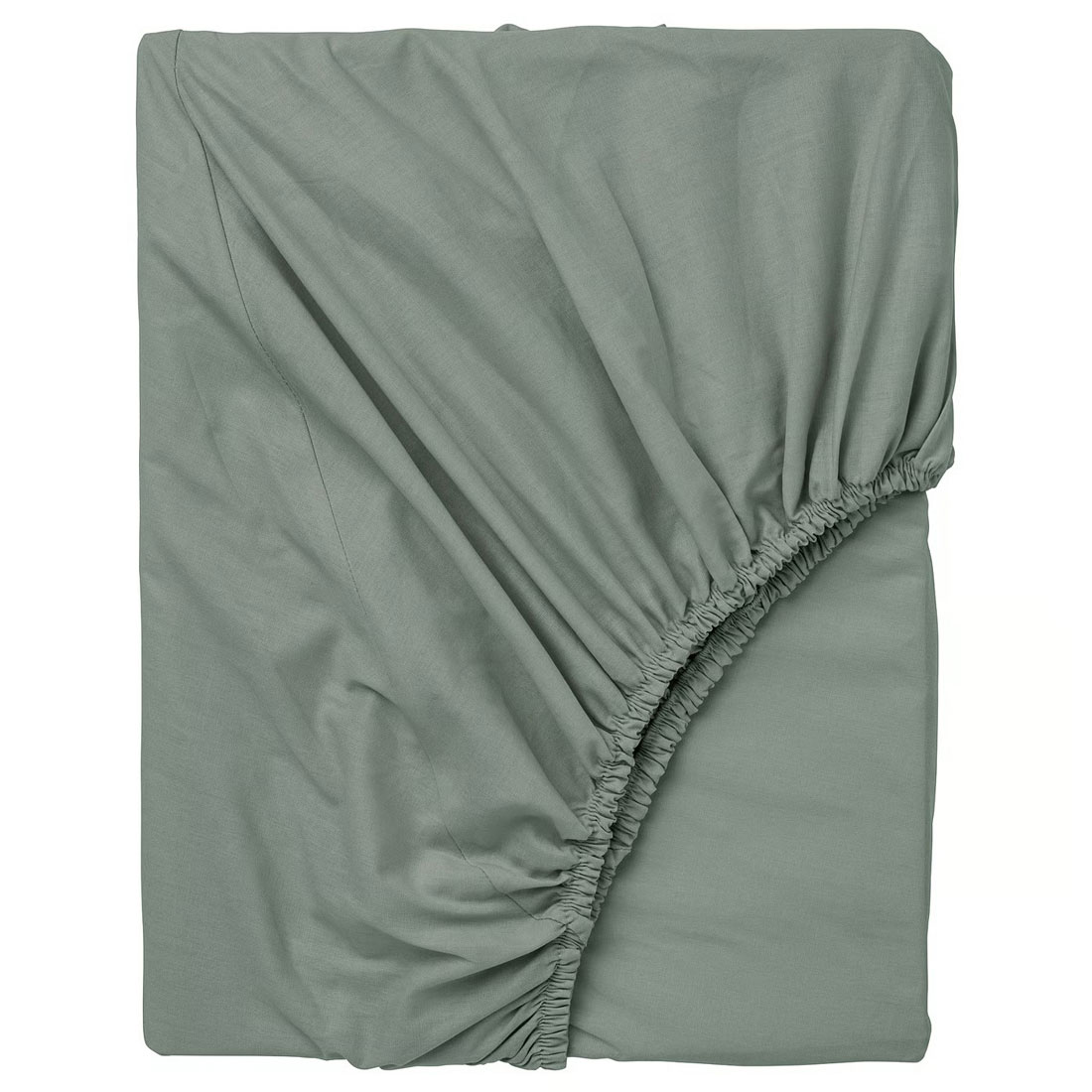 IKEA マットレス、シーツ イケア（IKEA） ボックスシーツ ベットシーツ 綿100％ DVALA