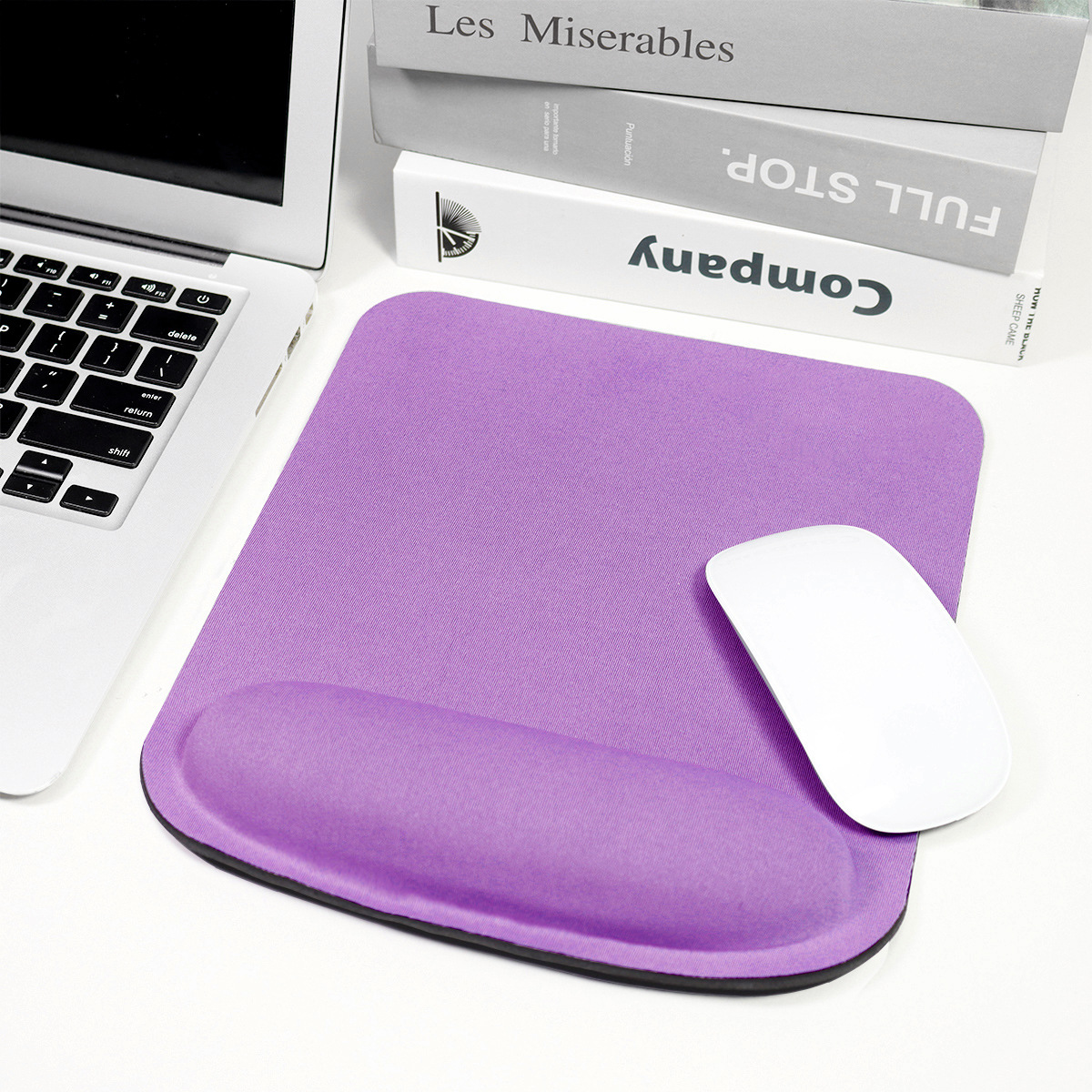 マウスパッド リストレスト一体型 低反発 メモリーフォーム素材 マウス