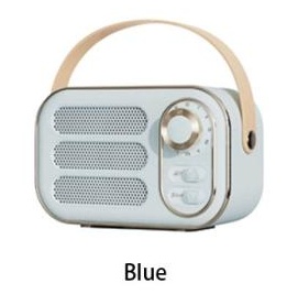 ミニスピーカー ポータブルスピーカー レトロ ステレオ Bluetooth