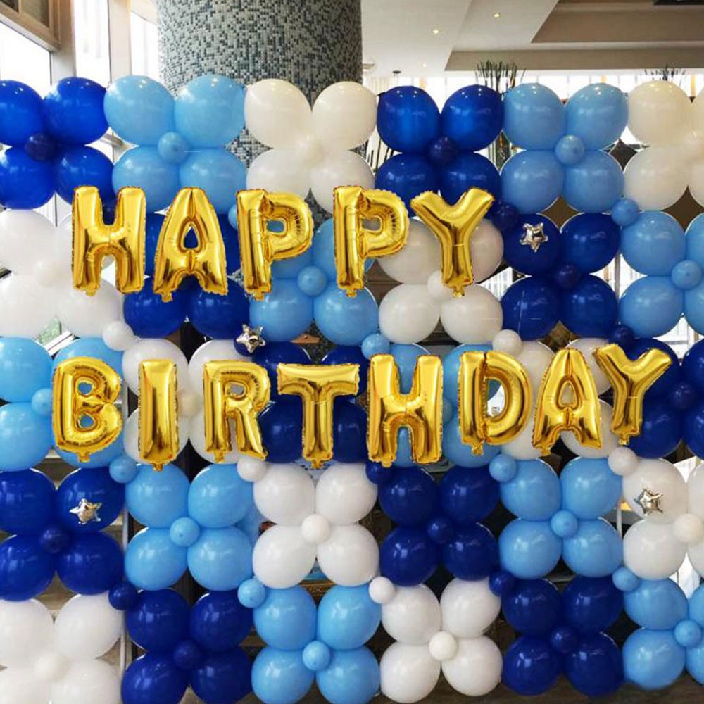HAPPY BIRTHDAY お誕生日おめでとう バルーン 風船 文字 パーティ イベント