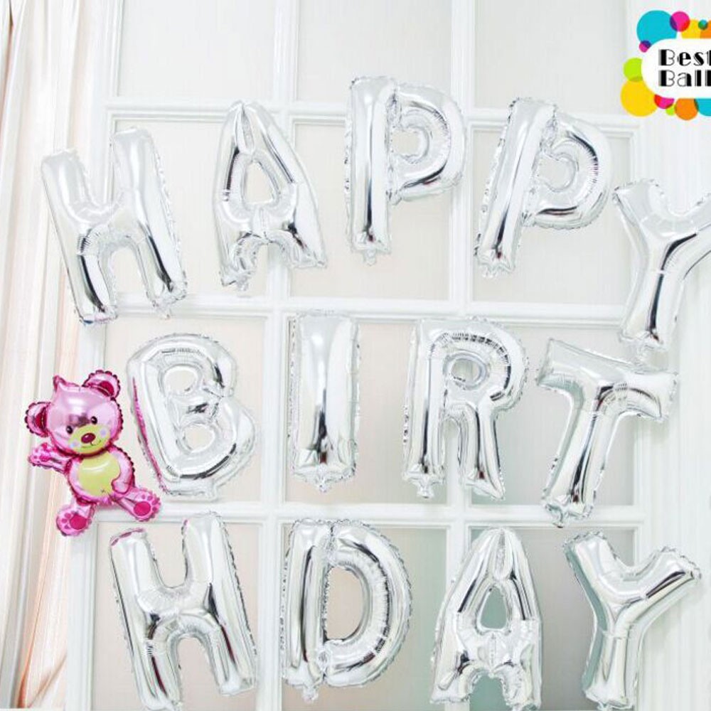 HAPPY BIRTHDAY お誕生日おめでとう バルーン 風船 文字 パーティ イベント