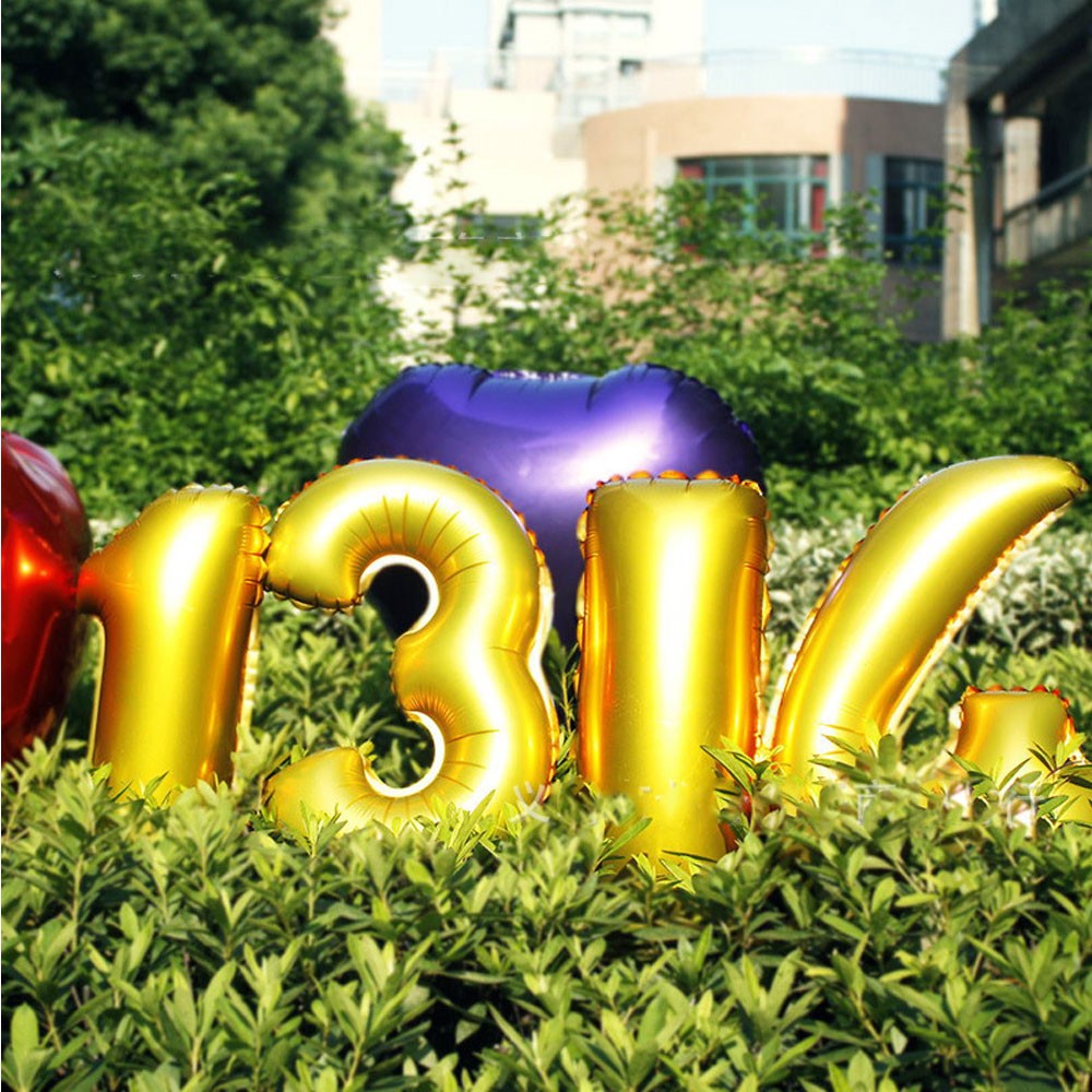 数字　ナンバー　バルーン 風船　0 1 2 3 4 5 6 7 8 9 パーティ　イベント