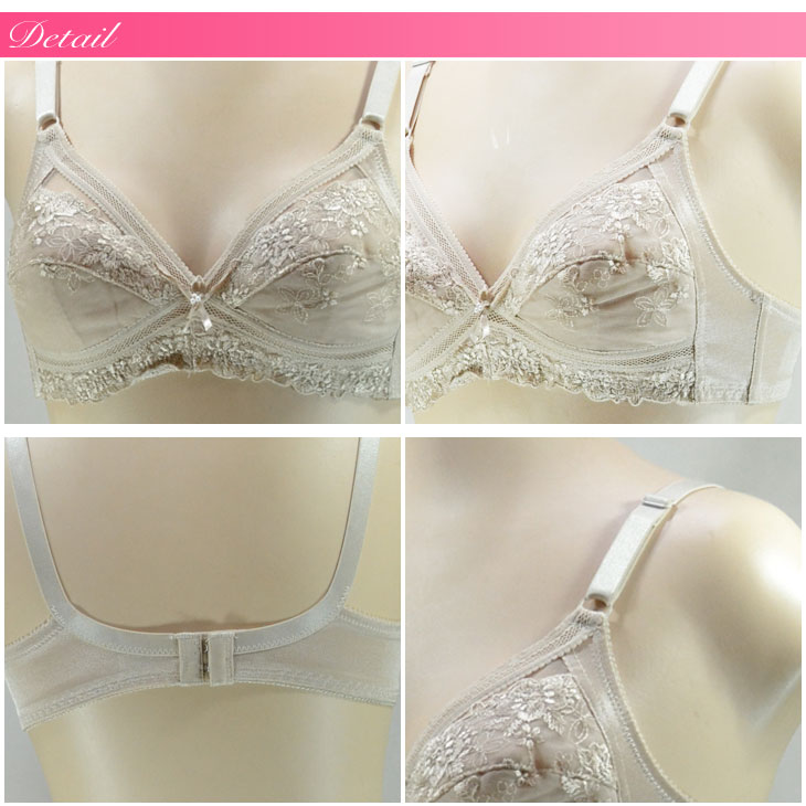 クロスメッシュ ブラジャー