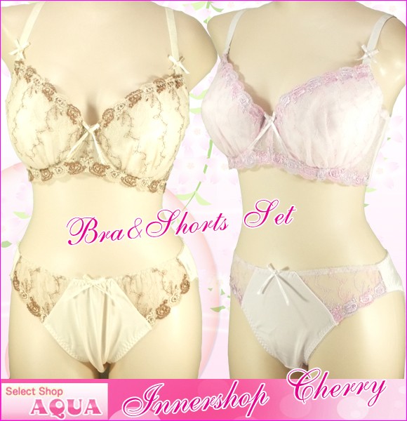 大きいサイズブラショーツセット