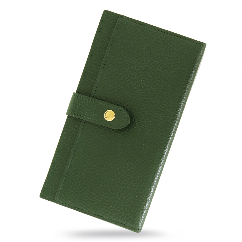 博多の森レザー 薄い 長財布 本革 二つ折り レディース コンパクト