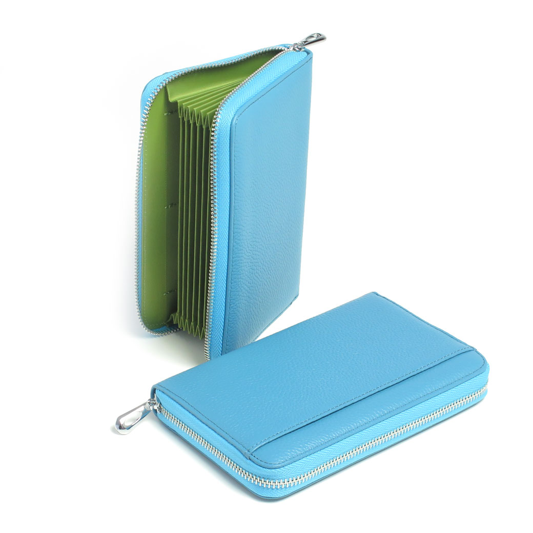 博多の森レザー 通帳ケース 革 磁気 防止 RIFD スキミング防止