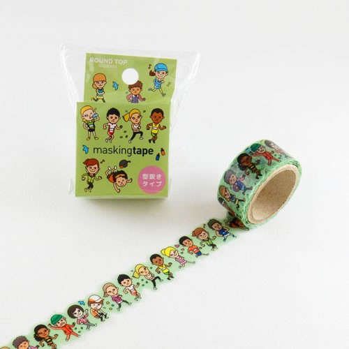 ラウンドトップ 型抜き マスキングテープ ランナー 20mm*5m RT-MK-016