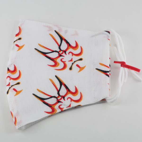 隈取柄のマスク 暫 繰り返し使える 立体マスク 洗えるマスク 大人 M Lサイズ ウィルス 予防 風邪予防 花粉 対策 感染予防 花粉症 歌舞伎 隈取柄 市川三郷町 Mask Sibaraku ジュエリーluire Yahoo 店 通販 Yahoo ショッピング