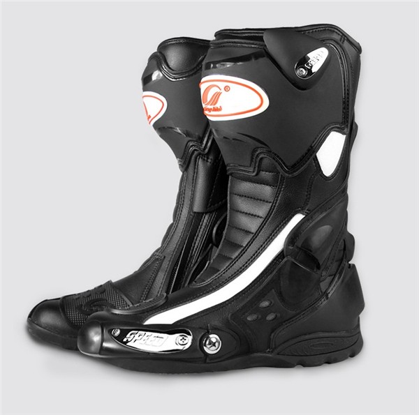 SALE! 　ツーリングブーツ　メンズ　オフロード　レーシングブーツ　バイク用　安全靴　格好いい　ライディングシューズ　モトクロス　｜lukris-store｜02