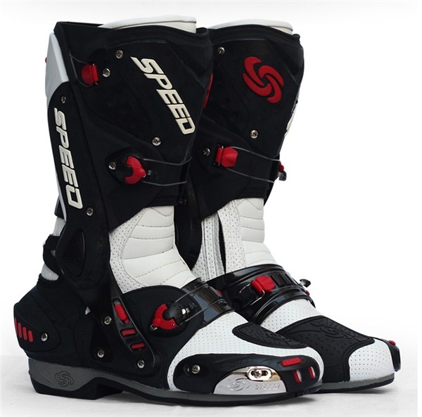 SALE! ツーリングブーツ メンズ オフロード レーシングブーツ バイク用