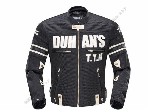 セール！DUHAN フルメッシュ 袖脱着可 真夏バイクジャケット メンズ レーシングウエア　ライダースブルゾン　ライディング　　｜lukris-store｜02