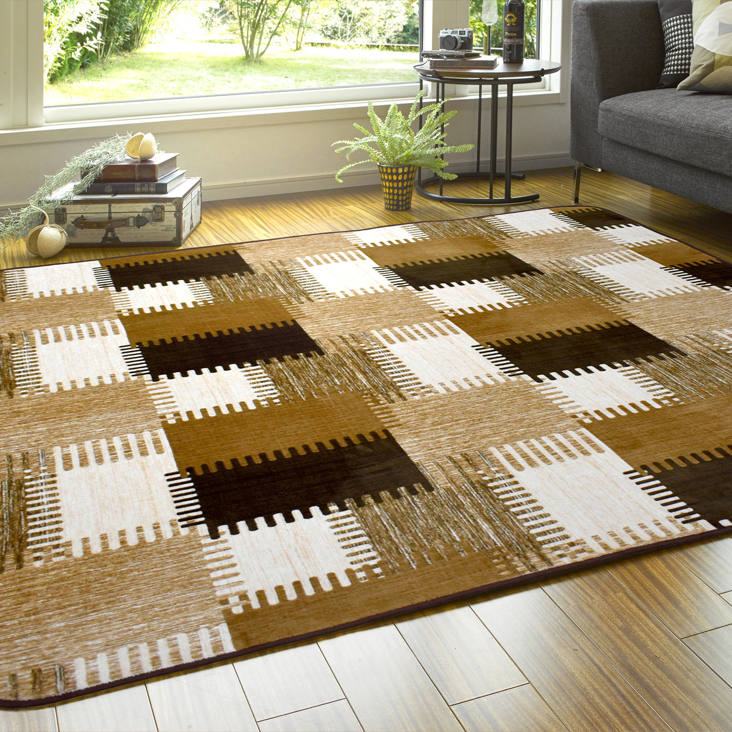 ラグ カーペット 洗える 3畳 200×240 おしゃれ オールシーズン