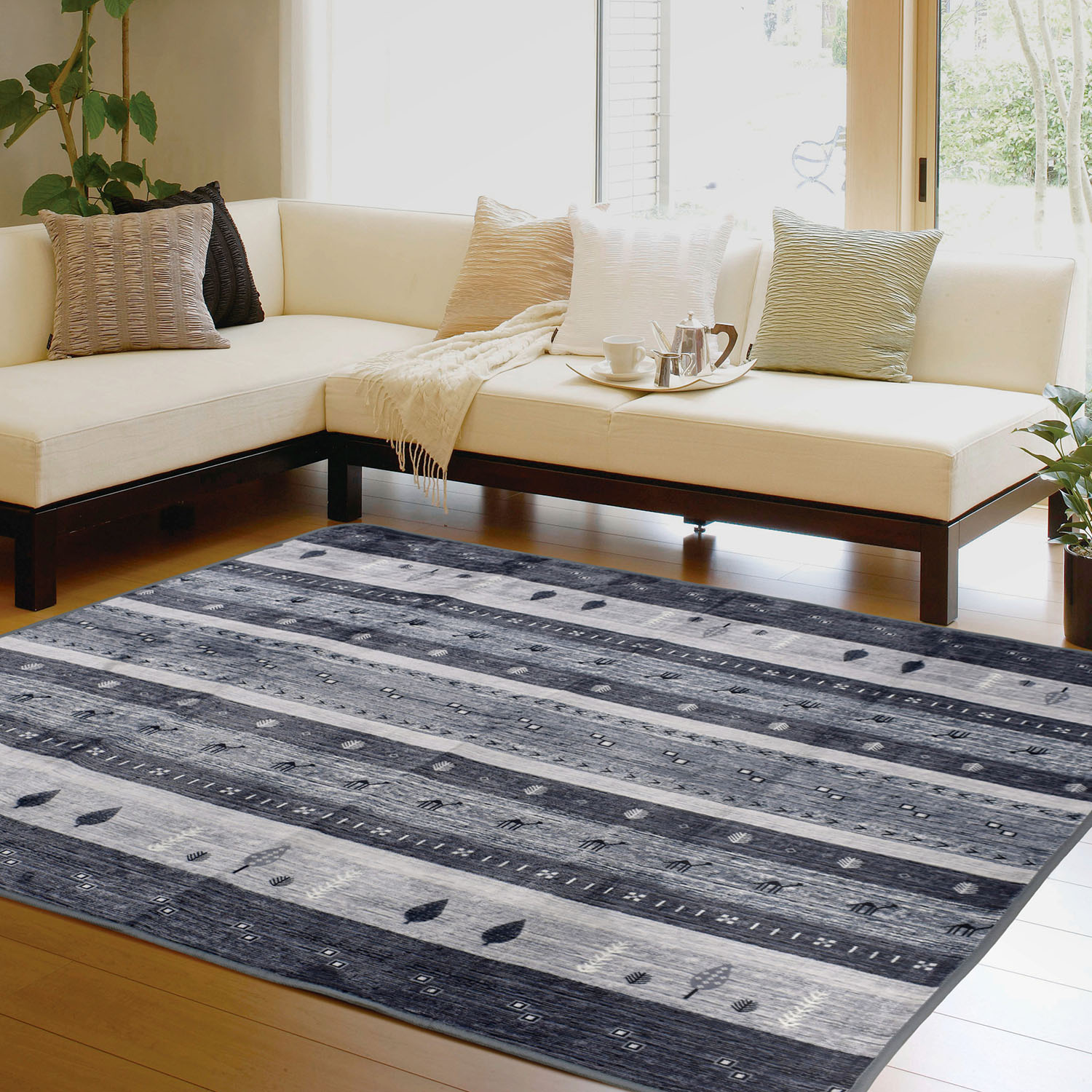 ラグ カーペット 洗える 3畳 200×240 おしゃれ オールシーズン