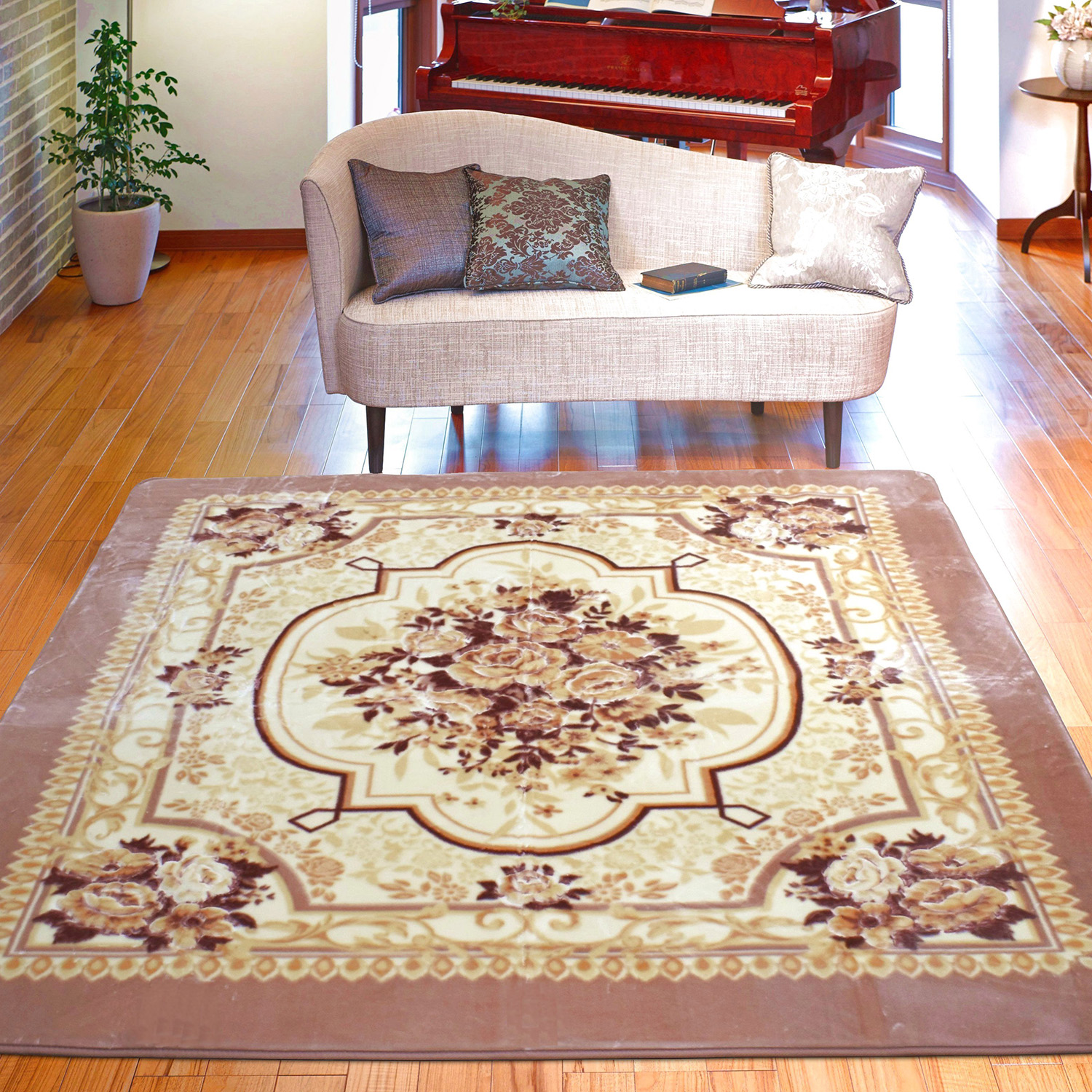 ホットカーペットカバー（ラグ、マットサイズ：200cm×240cm）の商品