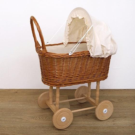 ラタン ベビーカー 柳の乳母車 Egmont Toys エグモントトイズ PRAM