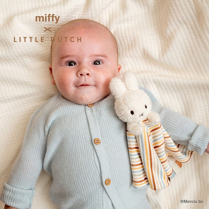 リトルダッチ ミッフィー ぬいぐるみ ドゥードゥー タオル 赤ちゃんのおもちゃ 0歳から 新生児 ファーストトイ miffy x Little  Dutch