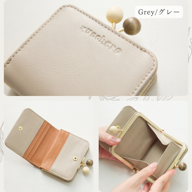 zucchero filato（ズッケロ フィラート） 財布 がま口財布 レディース