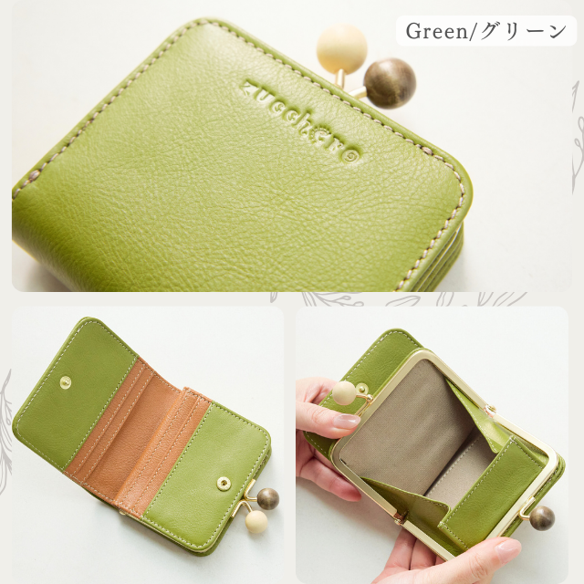 zucchero filato（ズッケロ フィラート） 財布 がま口財布 レディース