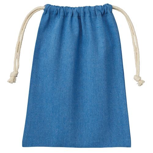 マークレススタイル MARKLESS STYLE シャンブリック巾着 M バッグ 巾着袋 シンプル 無地 メンズ レディース ブルー グレー ベージュ 素朴 TR-0977