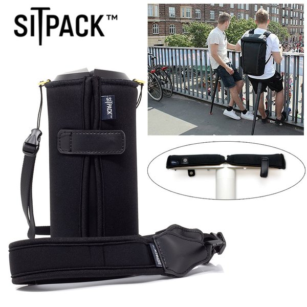 Amazon.co.jp: シットパック Sitpack Campster 2 ブラック 軽量コンパクトチェア｜キャンプ・アウトドア用 高強度アルミ製  メッシュバック 収納バッグ付 : スポーツ＆アウトドア