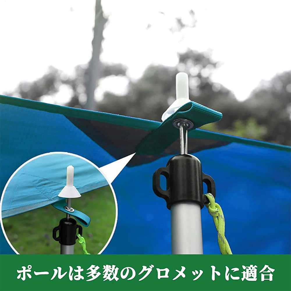 GEERTOP タープポール 2本セット テントポール 0.9m〜2.3m GEERTOP タープポール 2本セット テントポール 0.9m〜2.3m