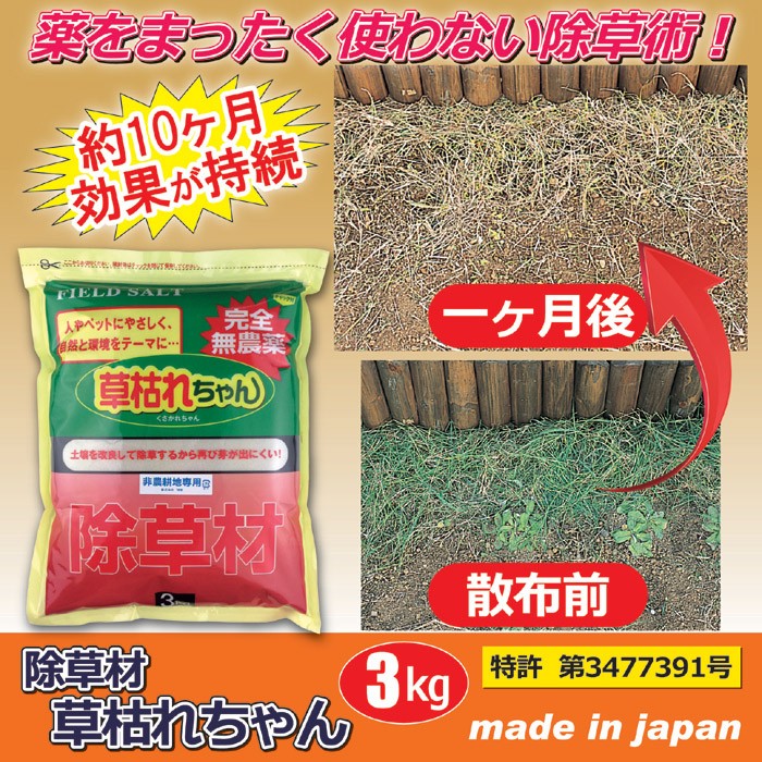除草剤 ガーデニング 庭 雑草 除草剤 草枯れちゃん 2kg