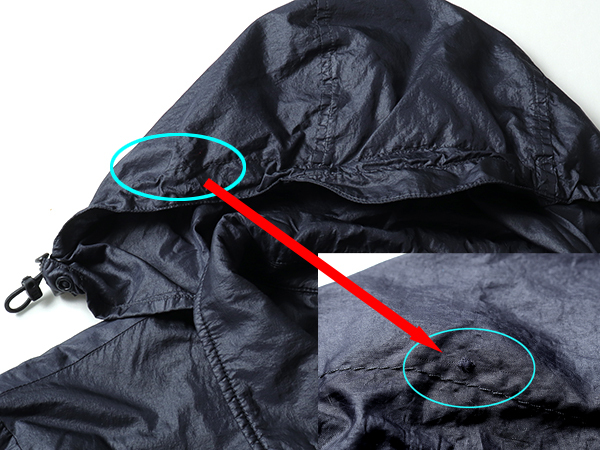 ASPESI（アスペジ） 中綿入りガーメントダイシュリンクナイロン