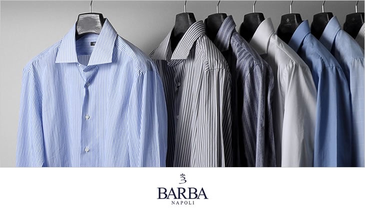 BARBA（バルバ） リネンシャンブレーウエスタンシャツDANDY LIFE