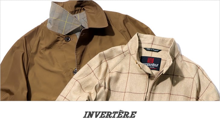 INVERTERE（インバーティア） ナイロンポリエステル×チェック柄
