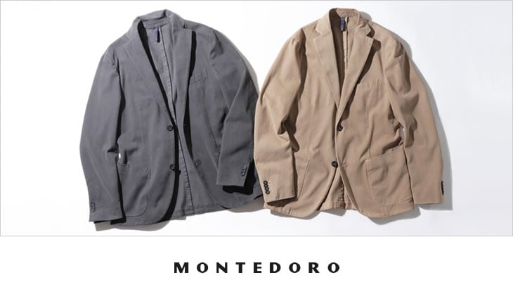MONTEDORO MONTEDORO / モンテドーロ コットンドリルカバーオール