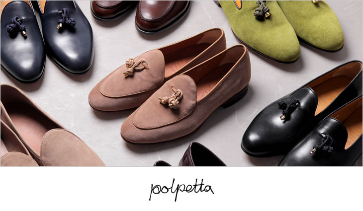POLPETTA（ポルペッタ） スムースレザーロープタッセルローファー