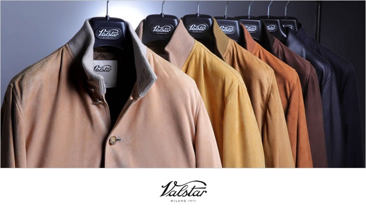 Valstar（ヴァルスター） ムートン襟付きゴートスエードダウンボンバー