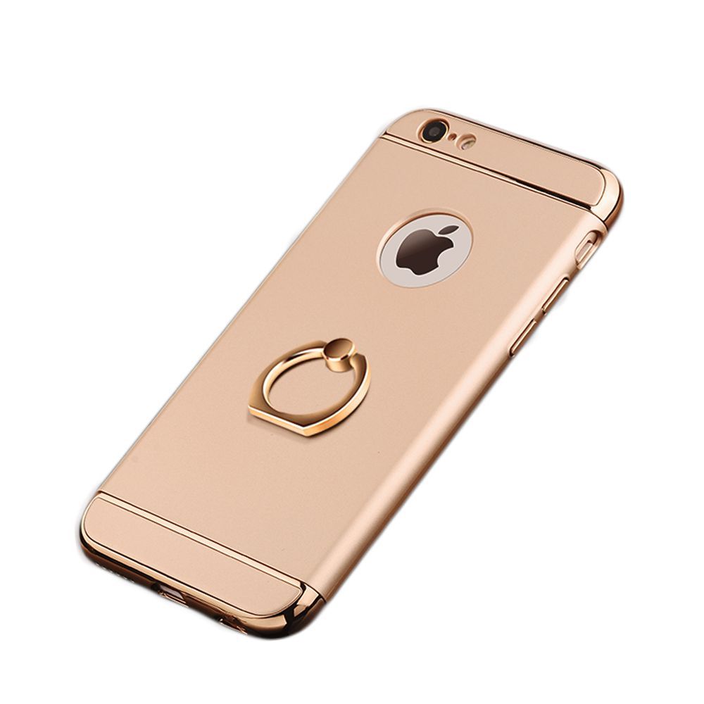 iPhoneケース マットカラー フィンガーリング iPhone6 iPhone7