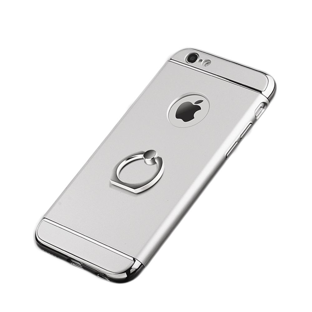 iPhoneケース マットカラー フィンガーリング iPhone6 iPhone7