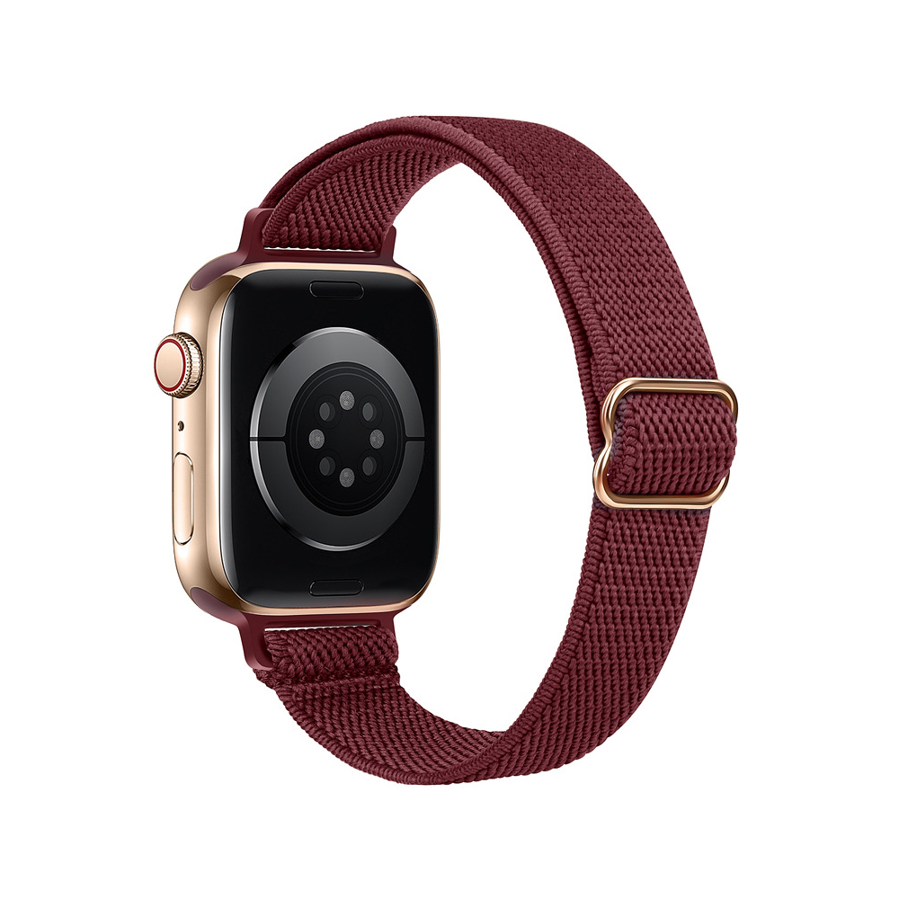 AppleWatch アップルウォッチ バンド ベルト ゴム ナイロン 伸縮