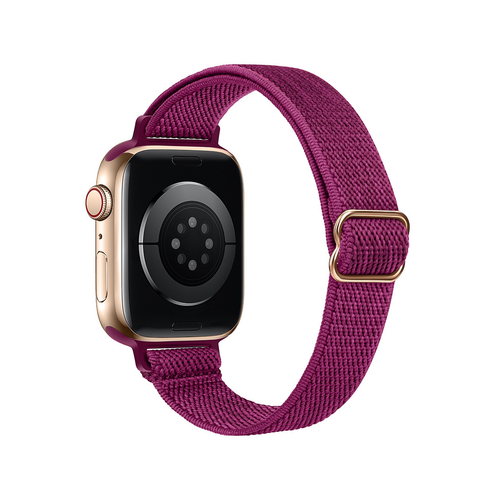 AppleWatch アップルウォッチ バンド ベルト ゴム ナイロン 伸縮 
