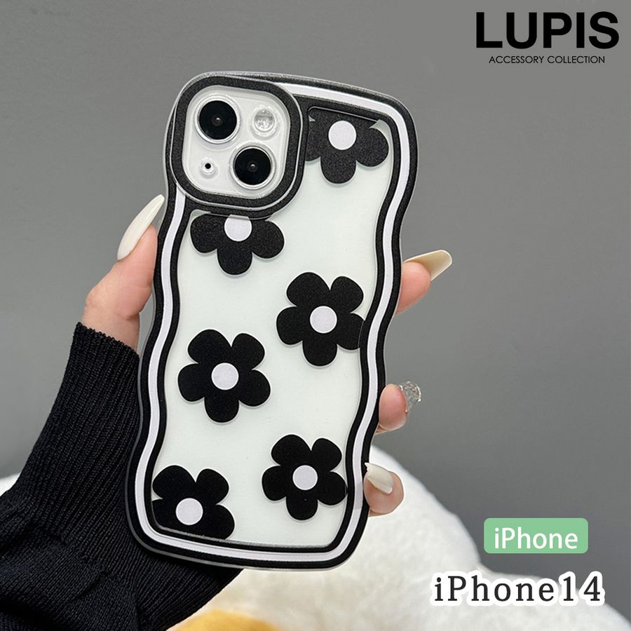 iPhoneケース アイフォンケース iPhone14 フラワー うねうね iPhoneケース アイフォンケース iPhone14 フラワー うねうね
