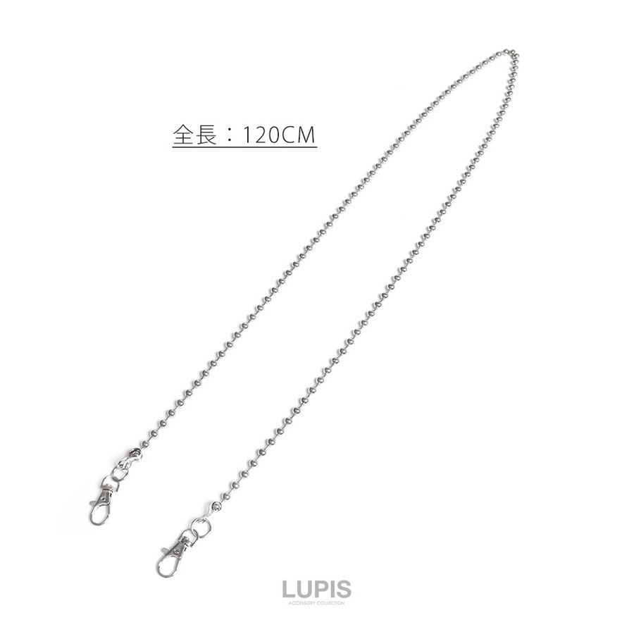 スマホショルダー ストラップ ショルダー メタル チェーン ボール